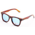 Lunettes de soleil en bois et bambou multicolores faites à la main de haute qualité